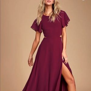 Lulus maxi dress